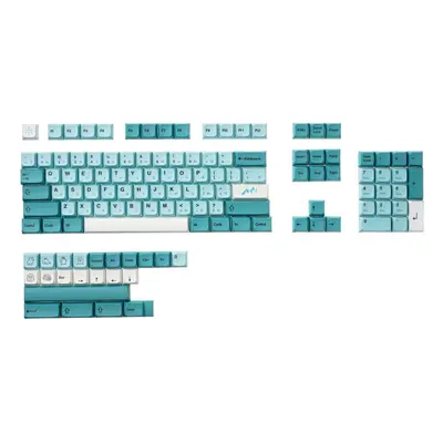 126 Keys Iceberg PBT Keycap Set Sublimation XDA Profile Japanese Custom Keycaps for Mechanical K