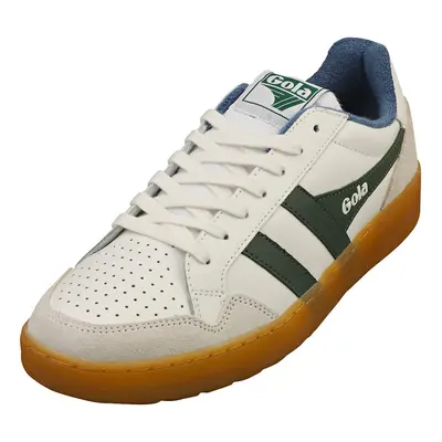 (10) Gola Eagle Mens Casual Trainers in White Sage