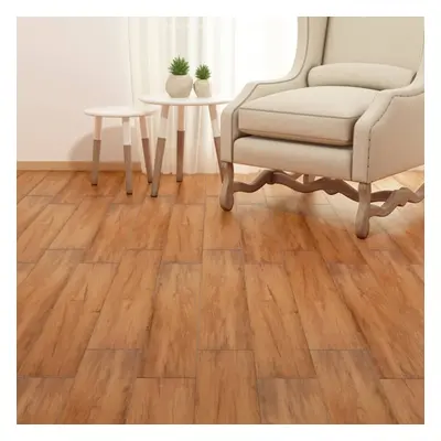 vidaXL Self-adhesive PVC Flooring Planks 5.21 m? mm Elm Nature Floor Tile