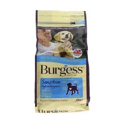 (12.5kg) Burgess Sensitive Puppy Turkey & Rice