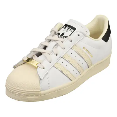 (5) adidas Superstar Mens Fashion Trainers in White Black