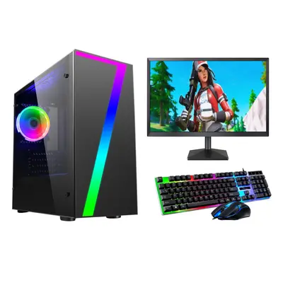 FCS Gaming PC Bundle With Quad Core i5 Processor & 19" Screen