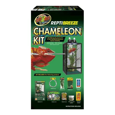 ZooMed ReptiBreeze Chameleon Kit Mesh Enclosures Lizard Gecko Complete Starter