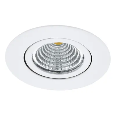 Wall / Ceiling Flush Downlight White Recess Spotlight 6W Built in LED