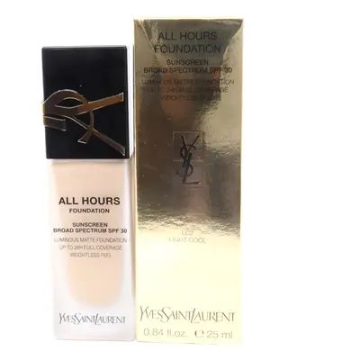 Yves Saint Laurent All Hours Foundation LC2 Light Cool 0.84oz/25ml New With Box