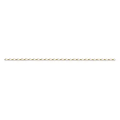 (22) Jewelco London Unisex Solid 18ct Yellow Gold Diamond Cut Belcher 1.3mm Gauge Pendant Chain 