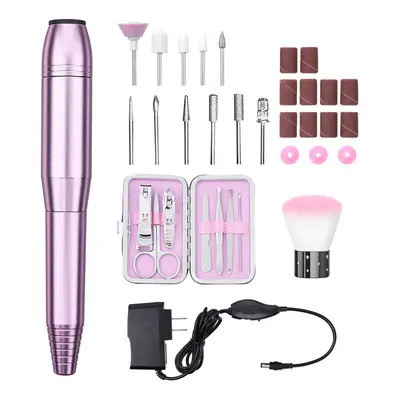 Speed Adjustable Electric Portable Nail Grinding Kit