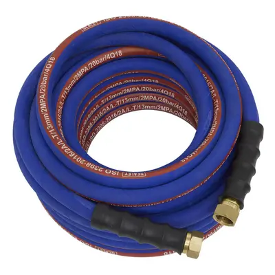 Sealey AH15R/12 Air Hose 15mtr x Ã13mm with 1/2"bsp Unions Extra Heavy-duty