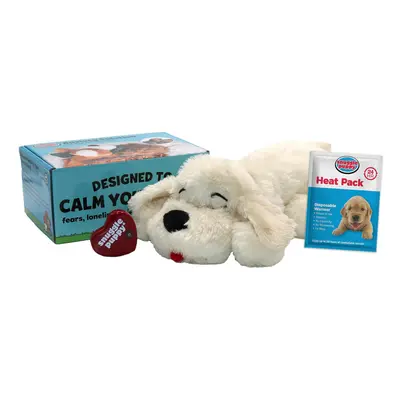 SmartPetLove Snuggle Puppy Heartbeat Stuffed Toy for Dogs - Pet Anxiety Relief and Calming Aid -