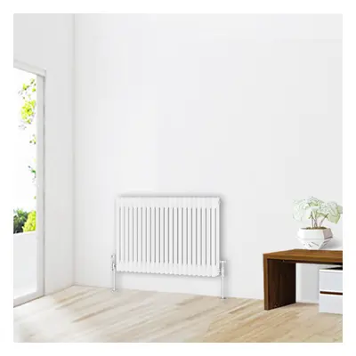 (600 x 1010mm-2 Column) NRG Traditional White Bathroom Cast Iron Radiator