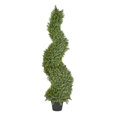 Artificial Plant CYPRESS SPIRAL TREE cm Green