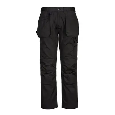 (36R, Deep Navy/Black) Portwest Mens WX2 Cargo Trousers