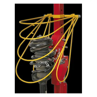 Coil Spring Compressor Restraint System