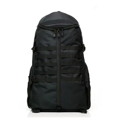 (Black) 55L Military Tactical Assault Backpack Camping Riding Large Multifunction Sport Rucksack