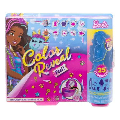 Barbie Colour Reveal Peel Unicorn Doll