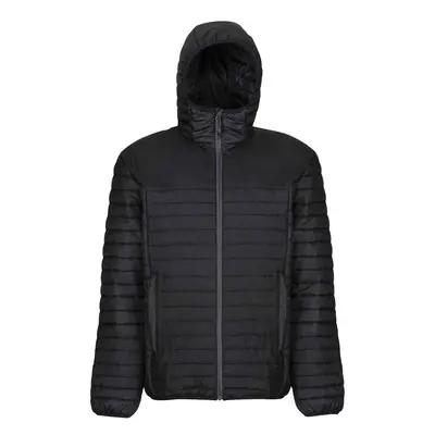 (L, Black) Regatta Mens Honestly Made Recycled Thermal Padded Jacket