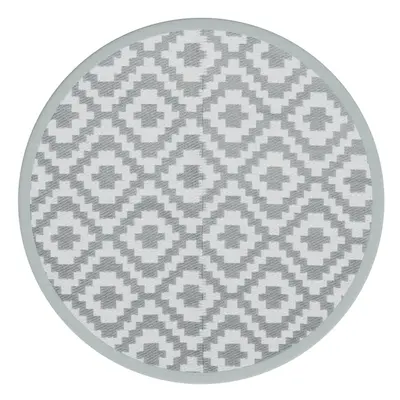 (white and light grey, cm) vidaXL Outdoor Carpet Garden Rug Carpet Patio Mat Area Rug Balcony Bl