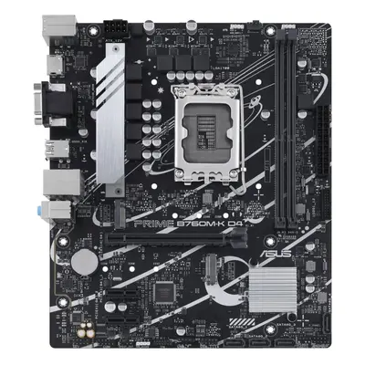 ASUS Mainboard PRIME B760M-K D4 - Micro-ATX - Socket Intel - Intel B760