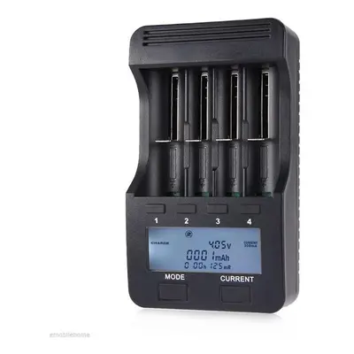 (EU) LCD Screen Display Smartest Lithium And NiMH Battery Charger 26650