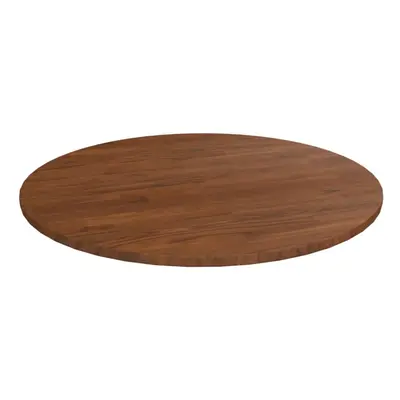 (dark brown, x 1.5 cm) vidaXL Solid Wood Oak Round Table Top Untreated Table Top Multi Colours/S