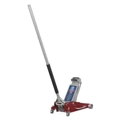 Aluminium & Steel Twin Piston Trolley Jack - 1500kg Limit - 470mm Max Height