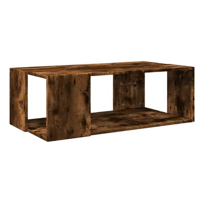 (smoked oak, 89.5 x x cm) vidaXL Coffee Table Hallway Side Table Desk Accent End Table Engineere