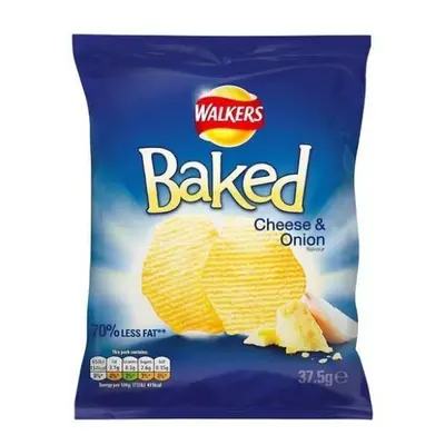 Walkers Baked Cheese & Onion (32 x 375g)