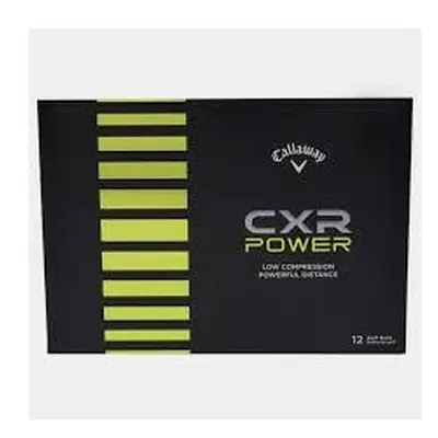 CXR Power Low Compression Golf Balls x12