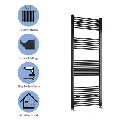 (black, 1800*500mm) Stylish Straight Towel Rail HeatingTowel Radiator