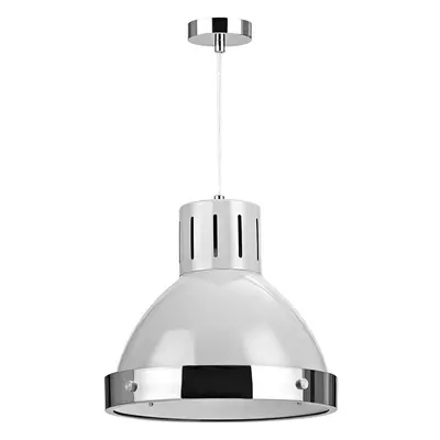 Premier Housewares E27 Edison Screw Vermont Pendant Light, W, x x cm - Flint Grey