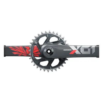 SRAM Crankset X01 Eagle Boost Dub 12S W Direct Mount 32T X-Sync Chainring Lunar Oxy Dub Cups / B