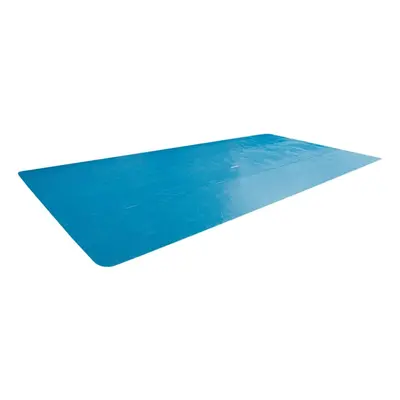 Intex Solar Pool Cover Pool Protector Pool Safety Cover Blue Polyethylene