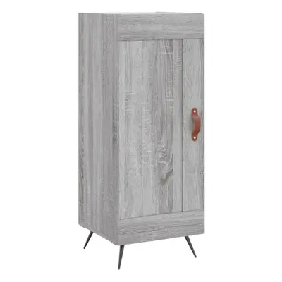 (grey sonoma) vidaXL Sideboard Storage Cabinet Side Cabinet Cupboard White Engineered Wood