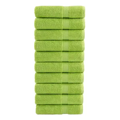 (apple green, x cm/ pcs) vidaXL Premium Sauna Towels Guest Bath Towel pcs Gold 600gsm 100% Cotto