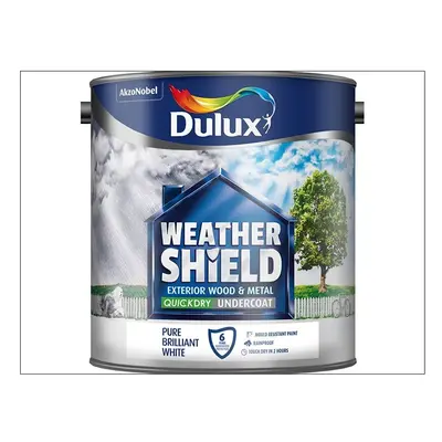 Dulux Weathershield Quick Dry Flex Undercoat White 2.5L