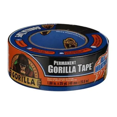 Gorilla 1.88 in. x yard Gorilla All Weather Tape, Black - Pack of