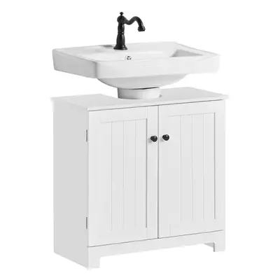 SoBuy BZR18-II-W, Under Sink Cabinet Bathroom Vanity Unit ,White