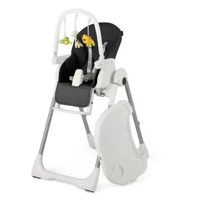 4-in-1 Baby High Chair Foldable Feeding Chair Toddler Dining Chair