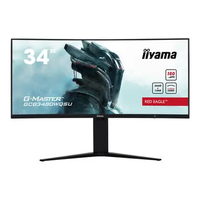 Iiyama Curved LED-Display G-MASTER Red Eagle GCB3480WQSU-B1 - 86.4 cm (34") - x UWQHD