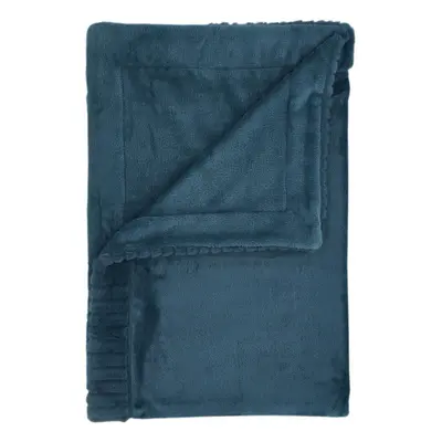 Velvet Faux Fur Throw 150cm x 200cm Teal