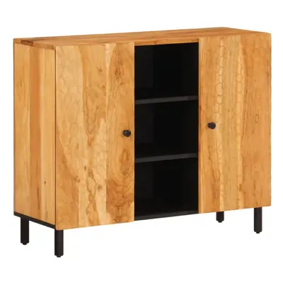 vidaXL Side Cabinet Storage Cabinet Cupboard Side Board Solid Wood Acacia