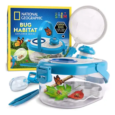 Bug Catcher Kit for Kids - Kids Bug Habitat with Magnified Viewer, Bug Catcher, Tweezers & Learn