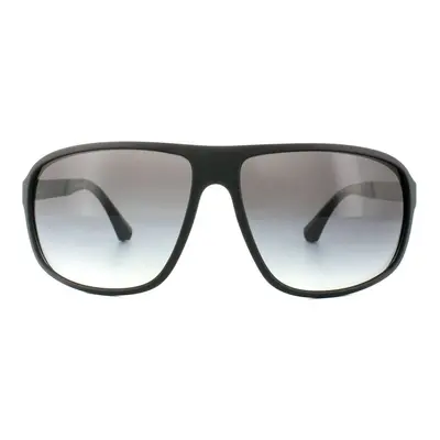 Emporio Armani Sunglasses 50638G Black Rubber Grey Gradient