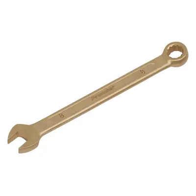 8mm Non-Sparking Combination Spanner - Open-End & 12-Point WallDrive Ring