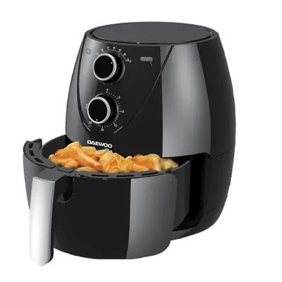 Daewoo Medium Compact Litre Air Fryer Bake Roast Grill & 30min Timer Serves