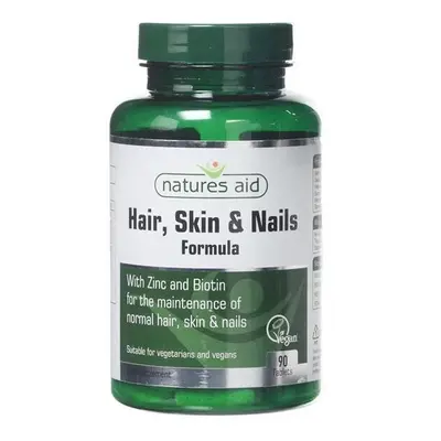 Natures Aid Hair Skin And Nails 90's Tablets