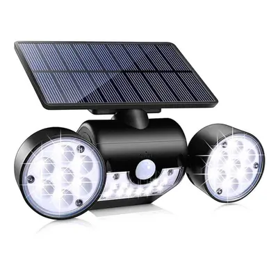 30 LEDs Solar Powered Operated Energy Wall-Mounted Lamp Outdoor Light Adopted PIR Motion Sensor