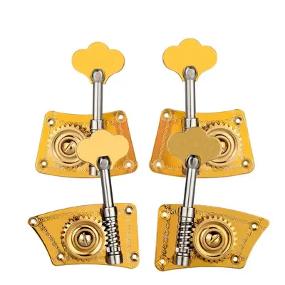 Upright Bass Single Tuner Machine Pegs Brass Material 4/4 3/4 Double Tuning SET