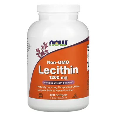 Now Foods, Non-GMO Lecithin, 1,200 mg, Softgels