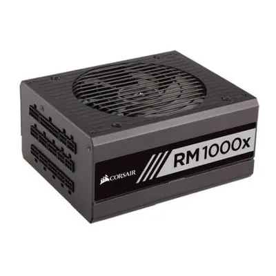 Corsair 1000W Enthusiast Series RM1000X PSU, Rifle Bearing Fan, Fully Modular, 80+ Gold